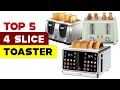 Top 5 Best 4 Slice Toasters 2025 | Toast Faster & Smarter!