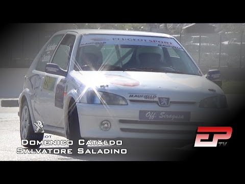D. Cataldo - S. Saladino Peugeot 106 - 2° Palermo Rally Exhibition