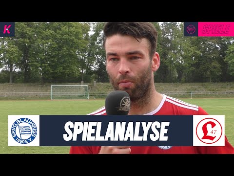 Die Spielanalyse | Blau-Weiß 90 Berlin - SV Lichtenberg 47 (2. Runde, Landespokal)