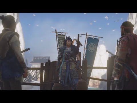 Tenzo Takes Jin To Meet Fune Scene | Ghost of Tsushima