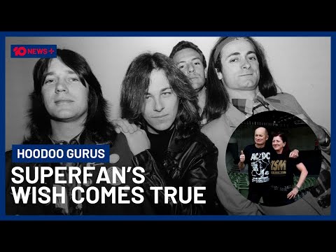 Hoodoo Gurus Superfan’s Wish Comes True After 40 Years | 10 News+