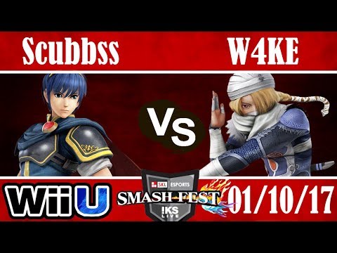 SKLS1 Losers Finals - Scubbss (Marcina) vs W4KE (Sheik, Cloud)