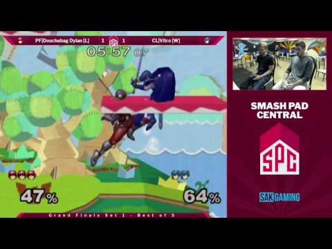 SPC45 Grand Finals - PF|Douchebag Dylan (Captain Falcon) vs CL|Vitro (Marth)