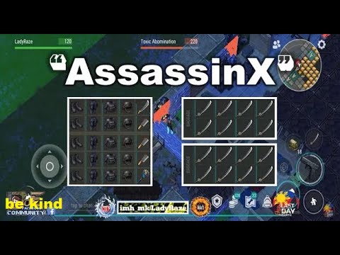 "AssassinX" using small box | REVENGE RAID | OPENED LOTS OF BOXES - Last Day On Earth: Survival