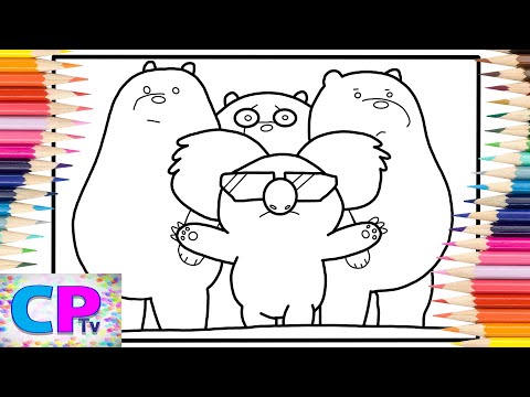 We Bare Bears Coloring Pages/Nom Nom Coloring/Elektronomia - Summersong 2018 [NCS Release]