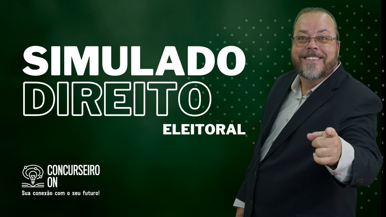 Correção do 1º Simulado de Direito eleitoral - Questões do CEBRASPE!