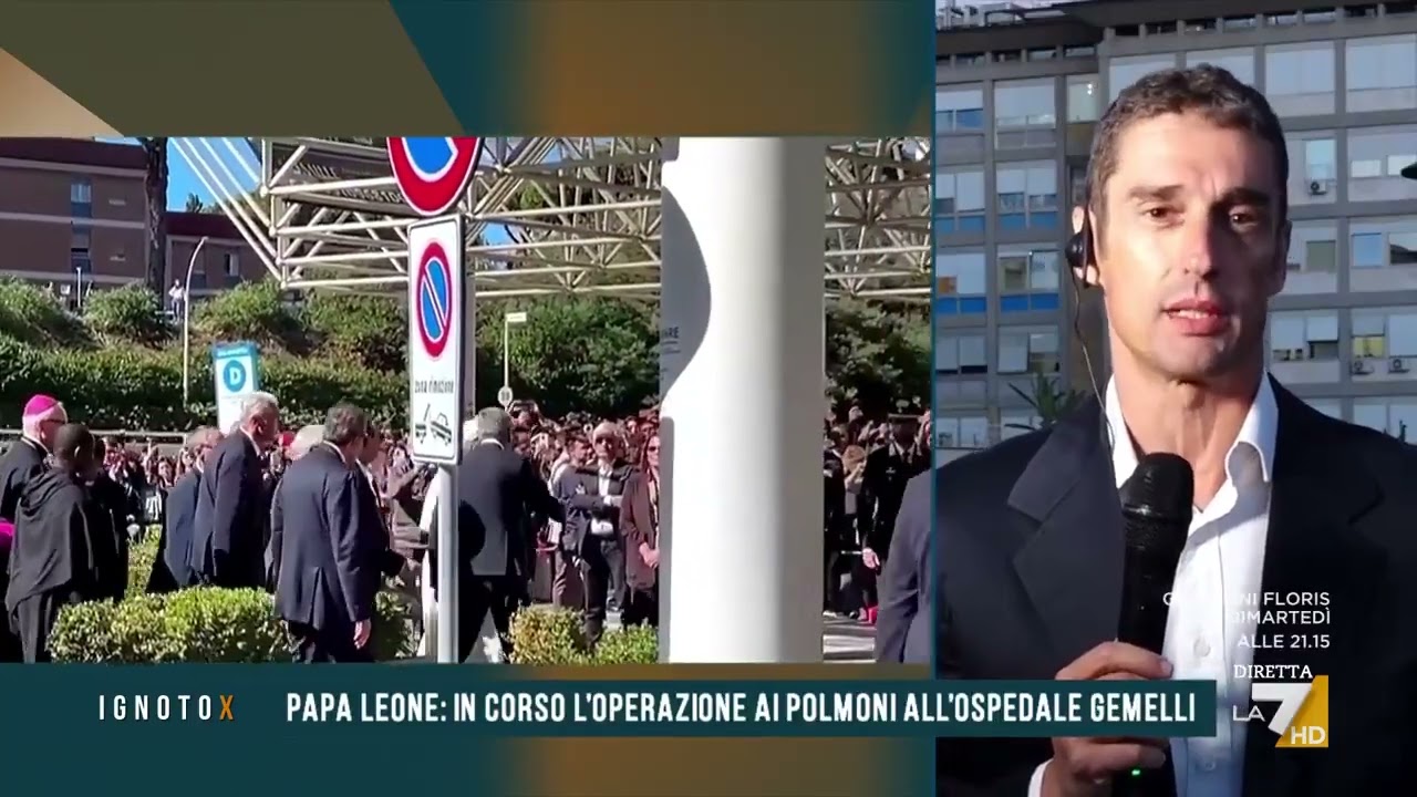 Papa Leone XIV al Gemelli, in corso l’operazione al polmone: gli aggiornamenti a Ignoto X