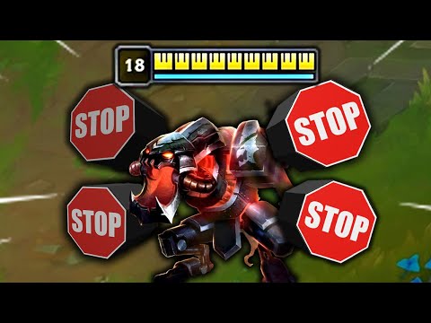 YOU CAN'T STOP 10K HP CHO'GATH | DON'T FEED THIS CHO'GATH!!