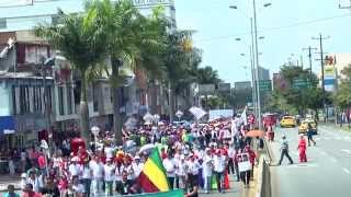 preview picture of video 'Marcha por la Vida en Armenia, Quindío.'