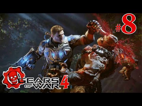 GEARS OF WAR 4 Gameplay Walkthrough Part 8. [1080p HD 60FPS PC ULTRA] - No Commentary