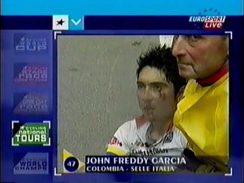 2002 Giro d'Italia Stage 16 with David Duffield