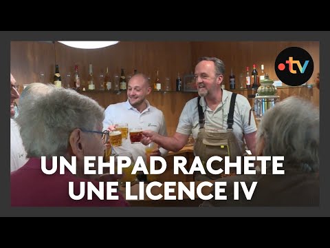 Unusual: a nursing home buys a license IV to sell alcohol in its bar