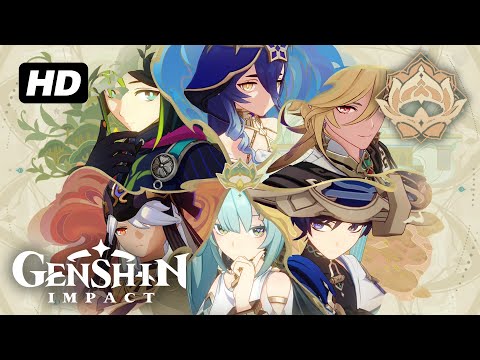 HD Genshin Impact 3.6 Event Story Quest: A Parade Of Providence - All Cutscenes (Japanese Dub)