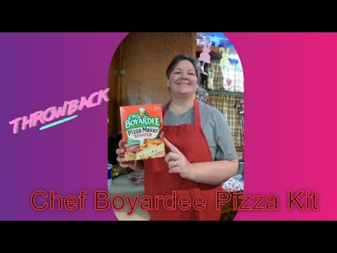 Is Chef Boyardee Pizza Maker kit worth the money? ThisandThatTN #cooking #throwback #chefboyardee