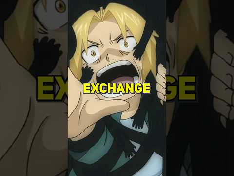 The HORROR of Human Transmutation 😨 #animeanxiety #fullmetalalchemist