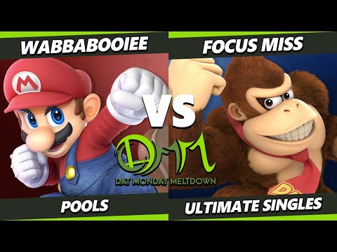 DAT MM 306 - wabbabooiee (Mario) Vs. Focus Miss (Donkey Kong) Smash Ultimate - SSBU