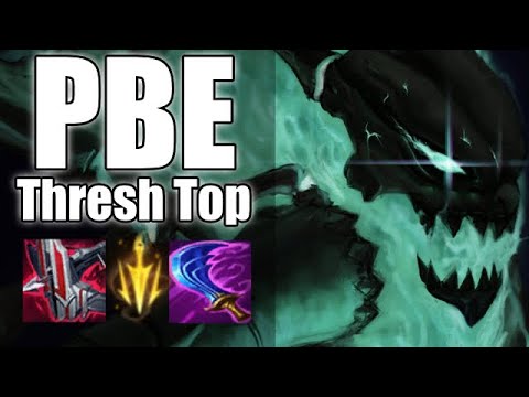 Lethal Tempo Thresh on PBE - First Try! - PBE Preseason 12 League of Legends Off Meta