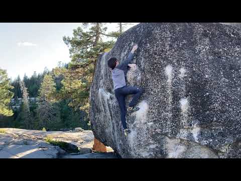 Full Spectrum (V8), Rainbow Boulders (Short Climber Beta)
