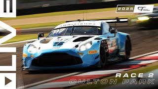 LIVE | Race 2 | Oulton Park | British GT 2025 MQDEFAULT Thumbnail