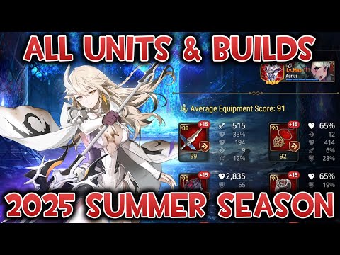 Epic Seven - Summer 2025 Season Builds! - Account Overview