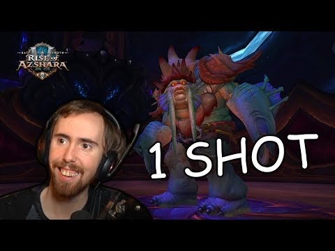 Asmongold 1 Shots Lady Ashvane In The New Eternal Palace Raid
