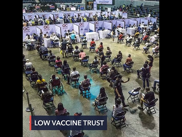 Only 3 out of 10 adult Filipinos willing to get vaccinated months into rollout