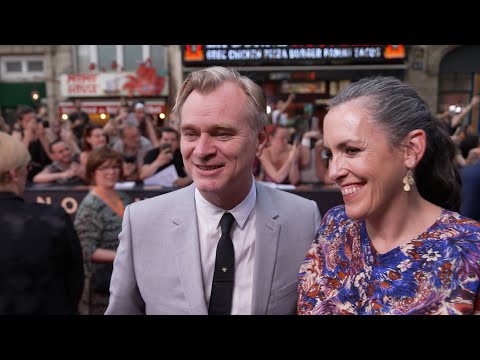 Oppenheimer | Christopher Nolan & Emma Thomas Interview | Paris Premiere 2023