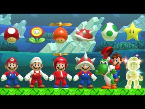 Super Mario Maker - All Power-Ups