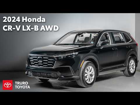 2024 Honda CR-V LX-B AWD in Black for sale at Truro Toyota in Truro, NS