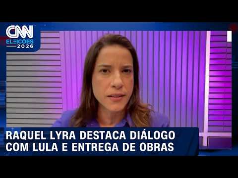 À CNN, Raquel Lyra fala de “trabalho em conjunto” com Lula em PE