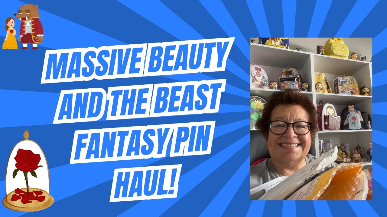 Pin Me Up Wednesday!  Massive Beauty and The Beast Fantasy Pin Haul!