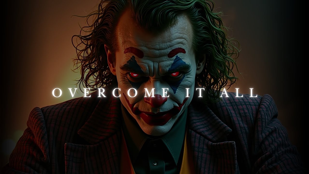 I’ll overcome it all..