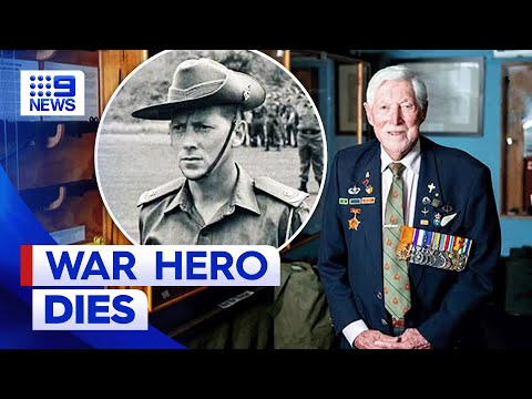 War hero Lieutenant Colonel Harry Smith dies aged 90 | 9 News Australia