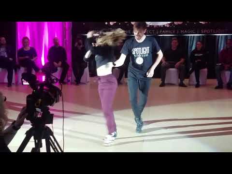 Spotlight NYE 2018. Strictly Swing - Open - Spotlight Final. Jakub Jakoubek & Nicole Clonch.