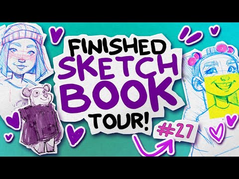 DrawingWiffWaffles — Sketchbook Tour #27