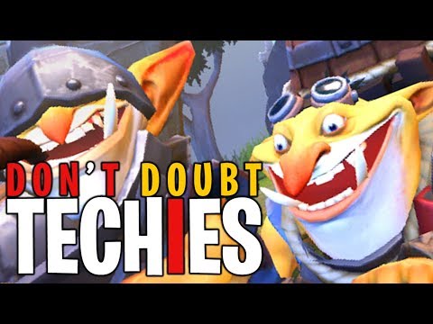 That Moment You Doubt Techies - DotA 2 Funny Moments