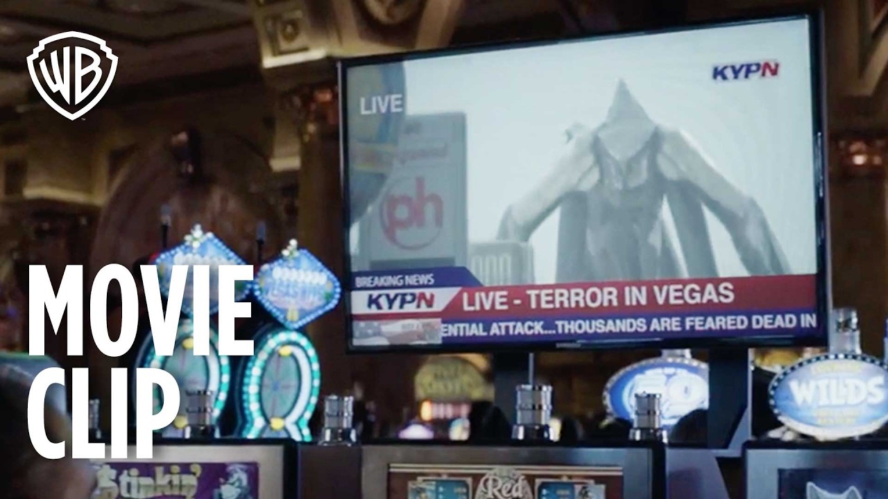Terror in Vegas, MUTO Destroys The City | Movie Clip