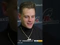 Reporter asks Joe Burrow if his chains are real, his answer is HILARIOUS ?? #shorts