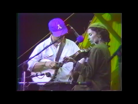 Tara Nevins Competing in the Old Time Fiddle Contest at the 1989 Galax Fiddlers Convention.