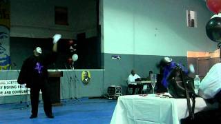 Terrell and Deja at the Martin Luther King Youth Praise Dance Competition