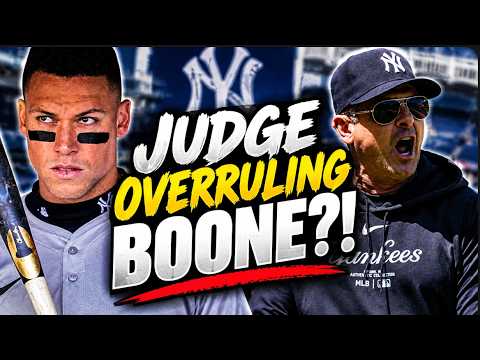 Is Aaron Judge RIGHT to OVERPOWER Aaron Boone?
