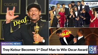 Troy Kotsur Becomes 1st Deaf Man to Win Oscar Award