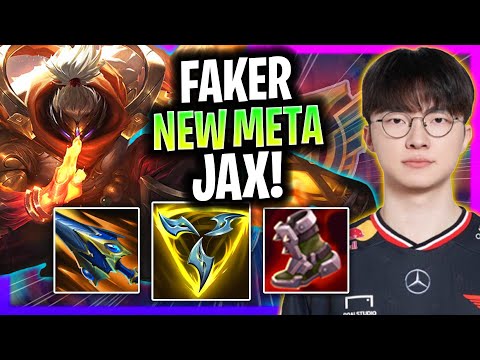 FAKER CRAZY NEW META JAX MID! | T1 Faker Plays Jax Mid vs Yone!  Season 2025