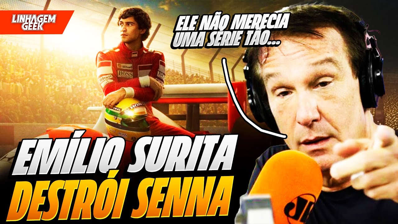 EMÍLIO SURITA DETONA SENNA DA NETFLIX!