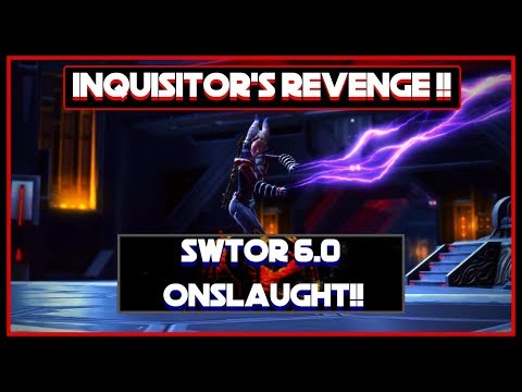 Swtor 6.0 Onslaught Inquisitor's Revenge!!  All Class and Dark options!