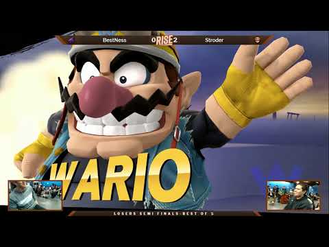 Rise: Day 0 - Losers Semi Finals - BestNess (Wii Fit Trainer) vs SAK|Stroder (Ike)