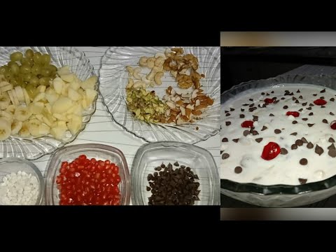 Creamy fruit delight | Ice cream fruit custard #dessert