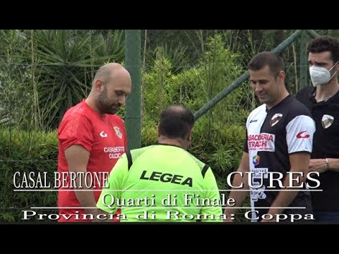 PROVINCIA DI ROMA : COPPA Quarti di Finale - Casal Bertone - Cures 4-1