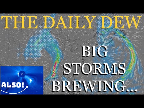 BIG STORMS BREWING! / Solar TORNADO Whips Away As Comet Dives / Earthquakes Today