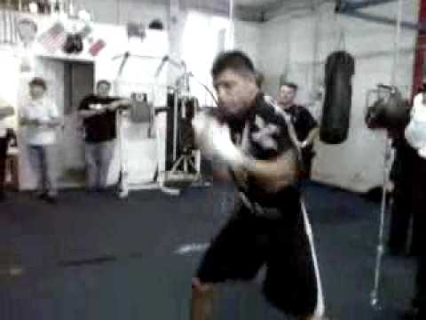 Victor ortiz training